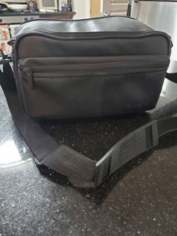 Sony leather camera bag