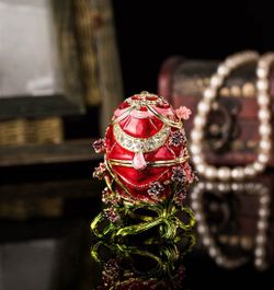 Exquisite  Faberge style Egg Trinket 💍