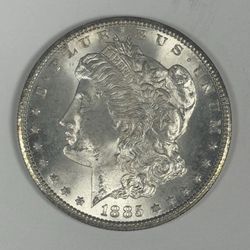 1885-CC MORGAN DOLLAR UNCIRCULATED
