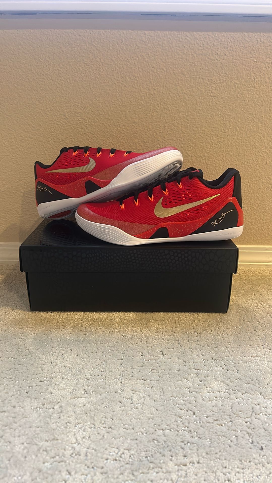 Kobe 9 EM Low Protro China Size 9.5m