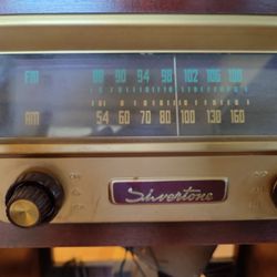 Vintage Silvertone Radio