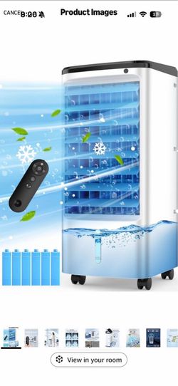 Brand new brand new Evaporative Air Cooler with ice pack, 3 speeds