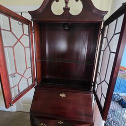 Red Mahogany Jasper Secretary 