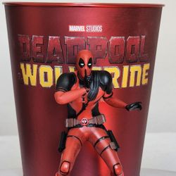 Deadpool N Wolverine Steel Bucket,  Plus 2 Free Items Less $20 