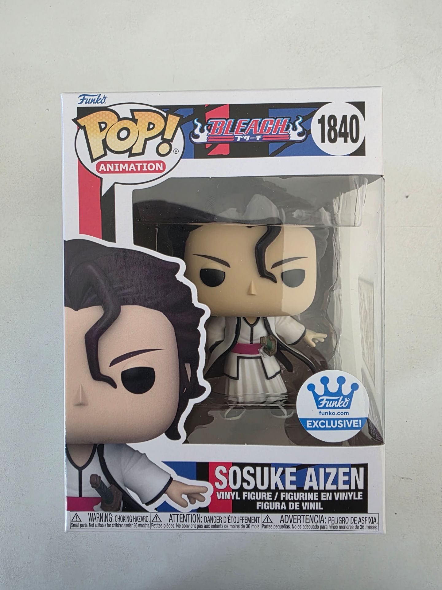 Sosuke Aizen Funko Shop Exclusive Funko Pop