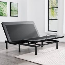 California King Adjustable Bed Frame with Wireless Remote, Zero Gravity, Head & Foot Incline, Anti-Snore, Memory Presets, Quiet Motor, Electric Bed wi