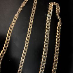 3 Chains Gold plated 