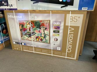 Hisense 85” 4K CANVAS TV