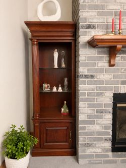 2 cabinets real wood