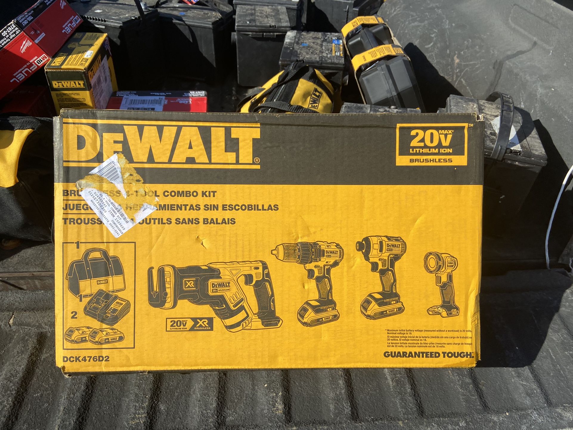 250$ Dewalt Xr Combo Kit