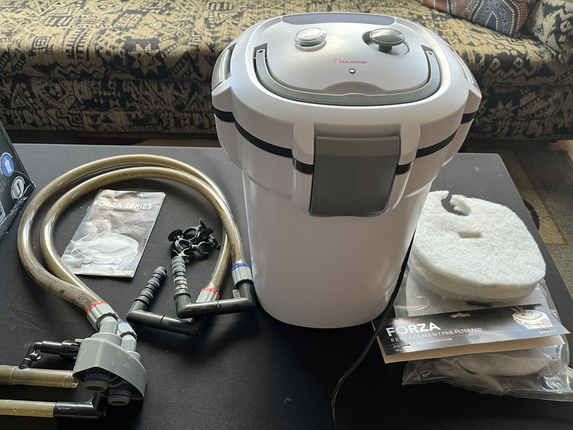 Aquarium Canister Filter: Aquatop Forza FZ13 UV