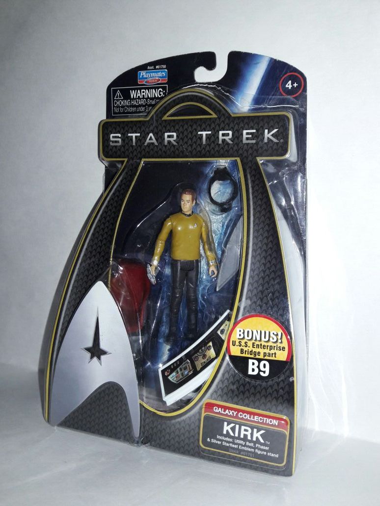 2008 STAR TREK Captain Kirk galaxy collection action figure