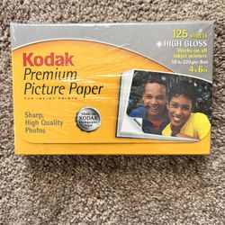 Kodak Photo Paper Inkjet Printer 4”x6”
