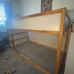 Ikea bed for kids (Bunk bed option. $100 obo)