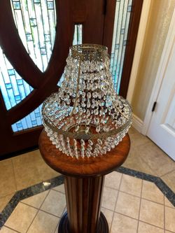 Crystal candle chandelier