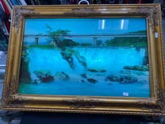 Vintage Motion Waterfall Picture