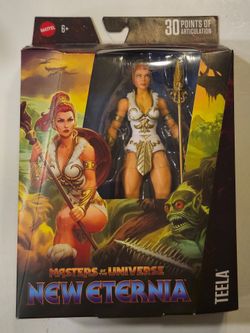 MASTERS OF THE UNIVETSE. MASTERVERSE NEW ETERNIA. TEELA  7 " ACTION FIGURE.