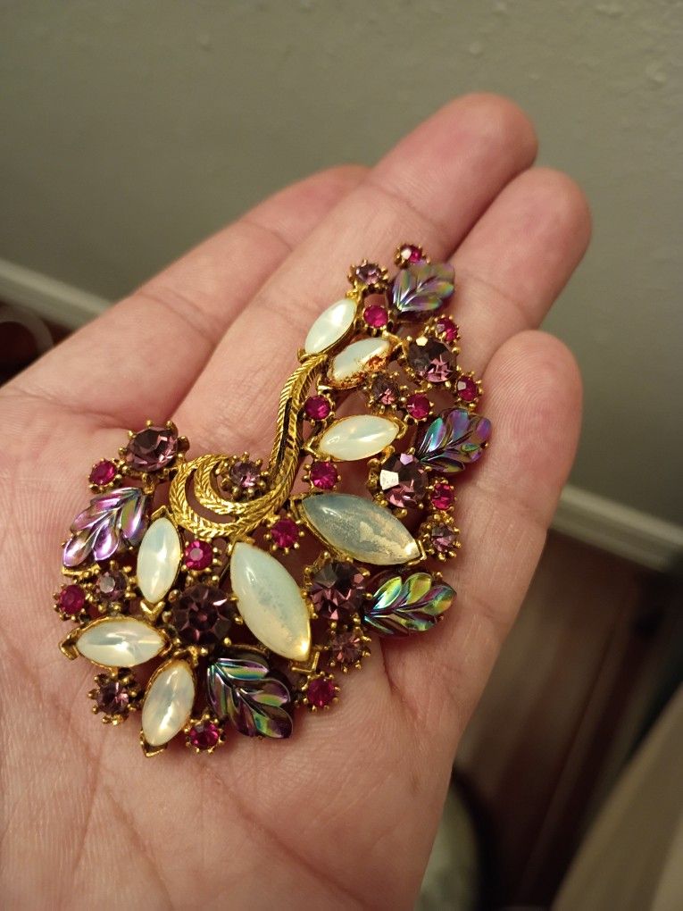 Vtg Vintage Florenza Brooch