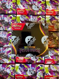 Pokemon Mega Evolution Pitch Black Booster Box (Bulk quantity Available)