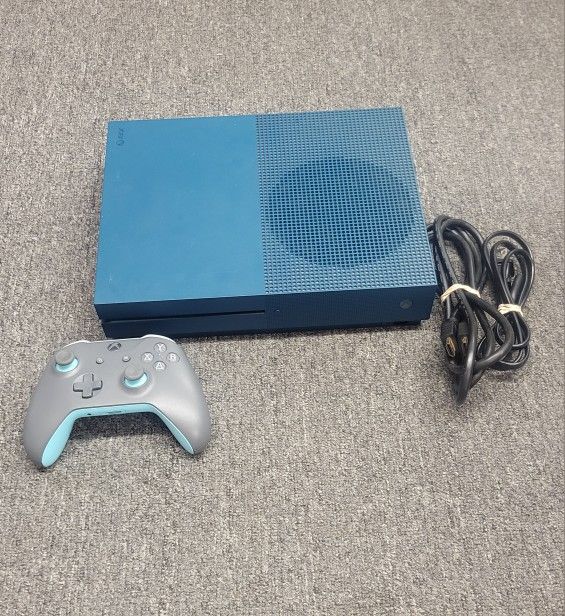 Xbox One S in Deep Blue Console
