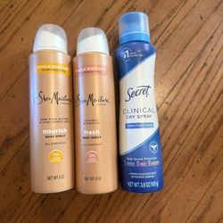 Women’s Deodorant Spray Bundle