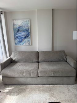 Modern Gray Couch