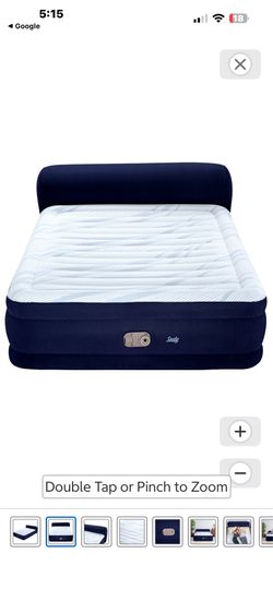 Sealy Air Mattress Queen with Built-in Headboard