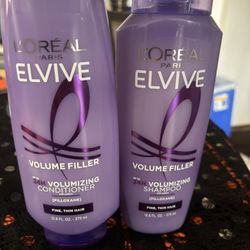 L’Oréal elvive shampoo and conditioner 6$$