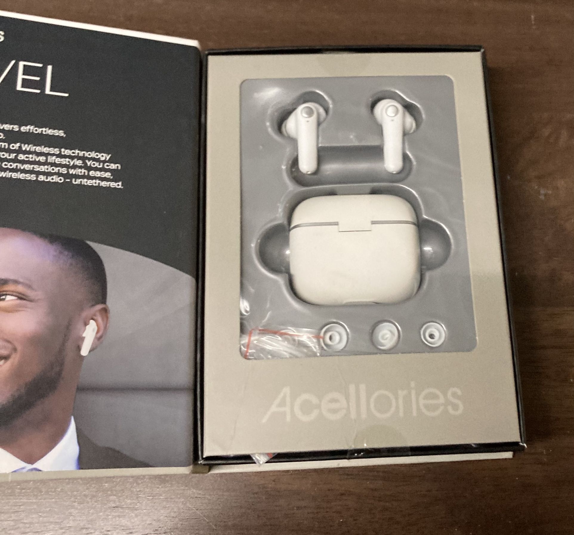 Acellories Jewel Wireless Earbuds - White