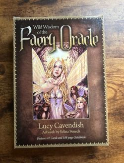 Wild Wisdom Of The Faery Oracle by Lucy Cavendish 1st Edition