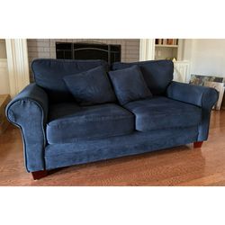 Blue Loveseat Couch
