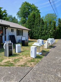 Many A/C Units - Window & Floor