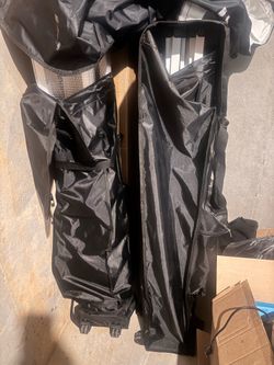 5x5 metal tent