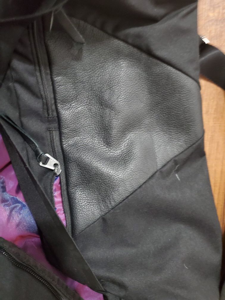 Premium leather Nike duffle bag