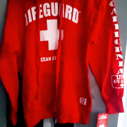 Life Guard Authentic Licensed Hoodie $39.99 New