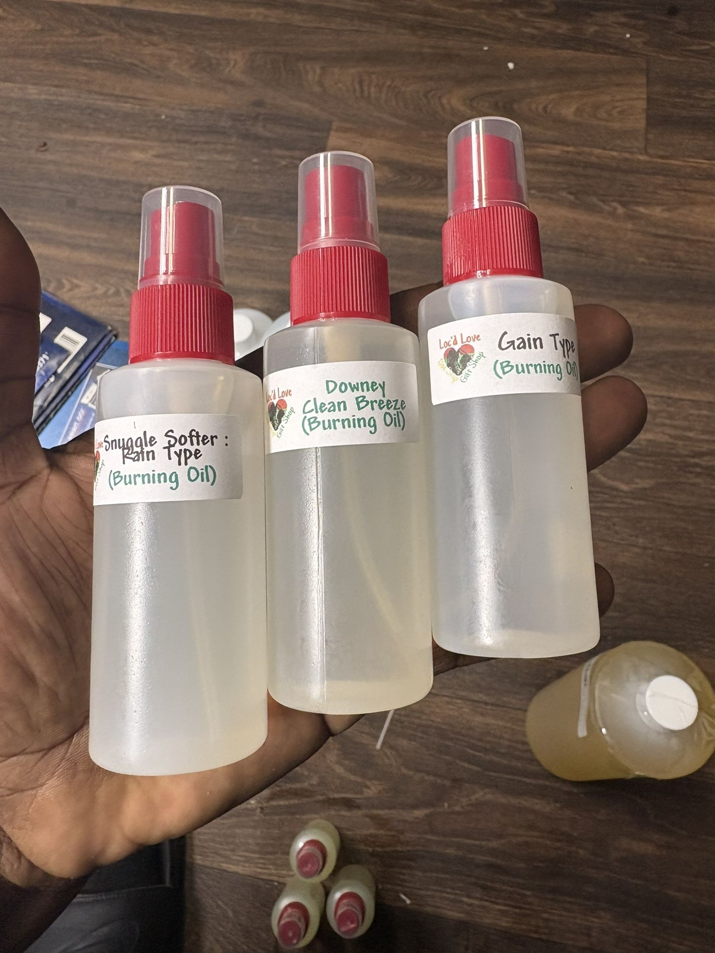 Burning Oil/Air Freshner