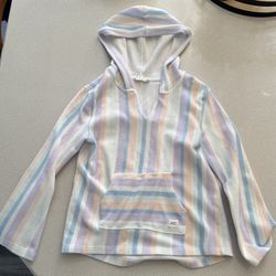 Roxy Poncho, Jacket, Hoodie Size 8/10 ✨Like New 