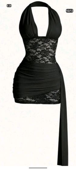 Black dress new medium large