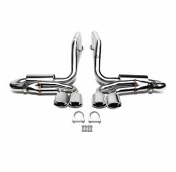 Stainless Steel Cat Back Exhaust System Compatible with 97-04 Chevy Corvette