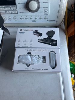 4K+4K+1080P 3 Channel Dash Cam Front and Rear with Cabin, Free 128GB Card inside