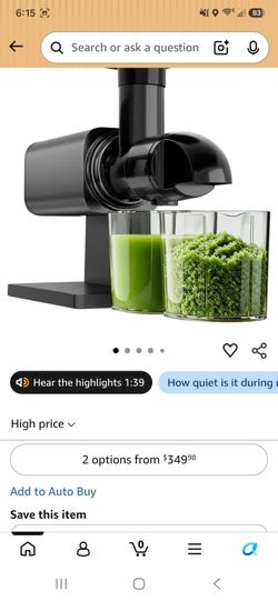 Cold press juicer (New in box)