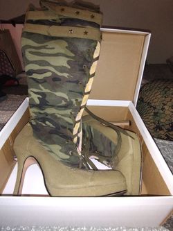 Army Woman's Boots
