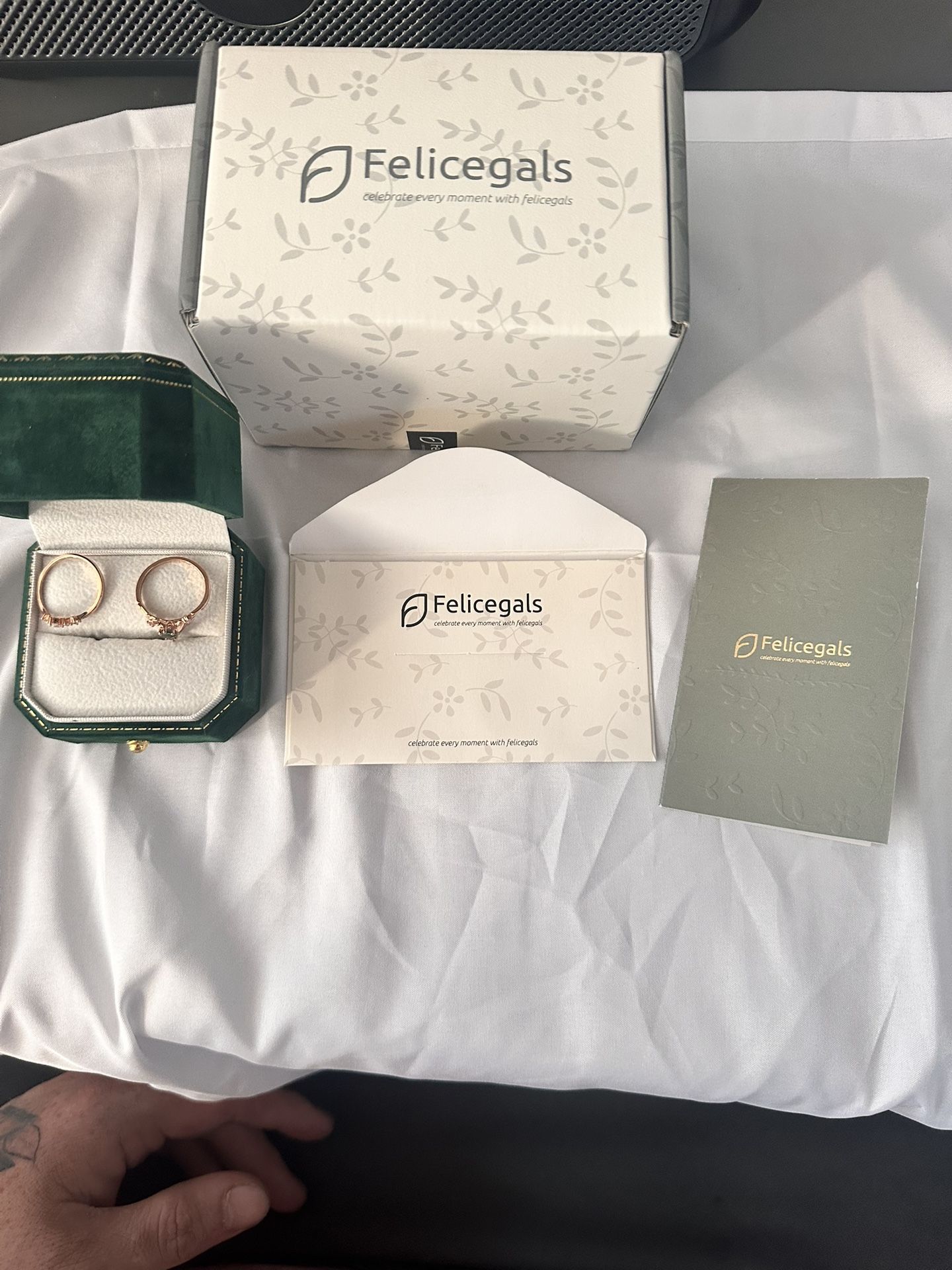 Felicegals Moss Agate Ring- OBO 
