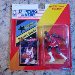 '92 Michael Jordan Starting Lineup Figure!