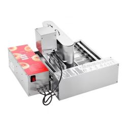 Commercial Automatic Donuts Machine, 6 Rows Donuts Making Equipment, 360 pcs/hour Electric High Power Doughnut Maker, Stainless Steel Frying Auto Frye