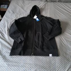 Adidas Hoodie Zippered Sweatshirt Size Large  Brand New 