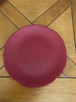 8 TRACY Porter Jolly Ol’ Snowy Plates