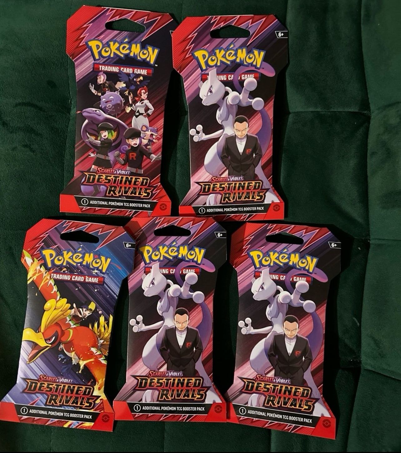 Pokémon Destin Rivals Booster Pack