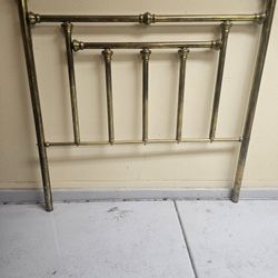 brass bed Headboard Wirh Frame