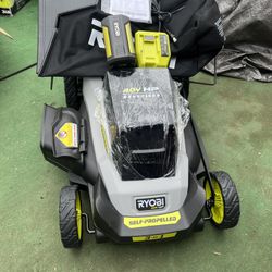 RYOBI 40V HP Brushless 20 in. Cordless Electric Battery Walk Behind Self-Propelled Mower with 6.0 Ah Battery and Charger